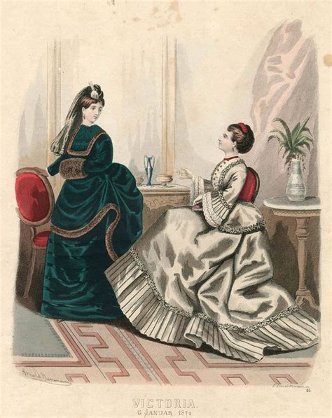 Victoria 1871 Fashion Plates Fashion Prints Historical Fashion