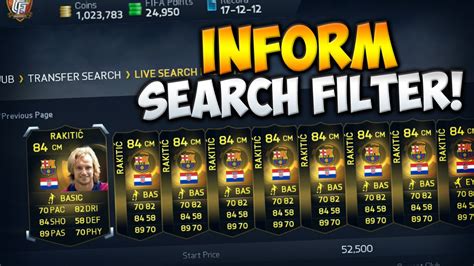 HOW TO SEARCH FOR INFORM PLAYERS ONLY GLITCH FIFA 15 ULTIMATE TEAM