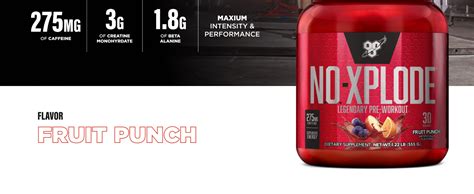 Amazon BSN N O XPLODE Pre Workout Powder Energy Supplement For