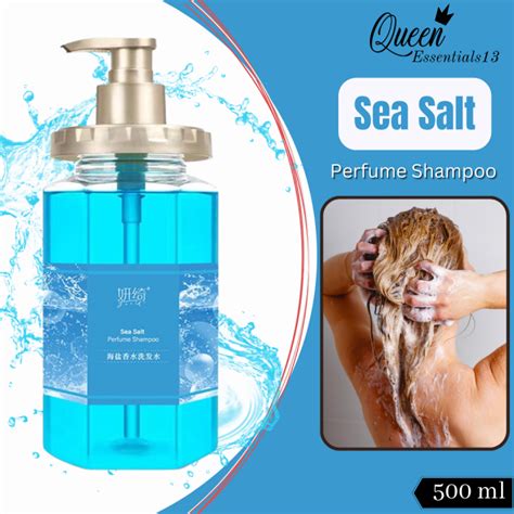 Authentic Sea Salt Perfume Shampoo Refreshing Anti Dandruff And Oil