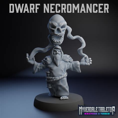 Descargar Dwarf Necromancer De Nyverdale Tabletop