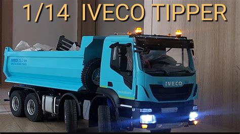 RC IVECO TIPPER Converting 8X4 to 8x8 이베코 덤프트럭 88개조 rc truck rc remote