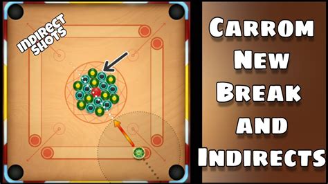 Carrom New Break And Indirect Shot Carrom Gaming Miniclip Carrom