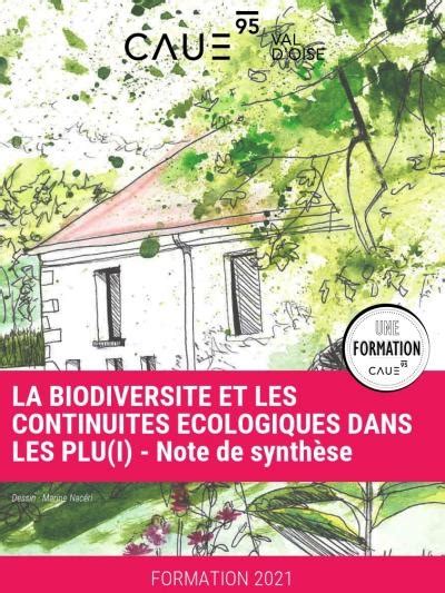 Formation CAUE 95 Intégrer la biodiversité et les continuités