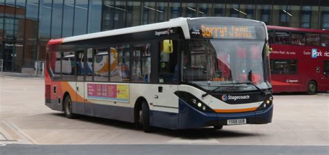 Stagecoach South West Yx Uub Is Seen Departi Flickr