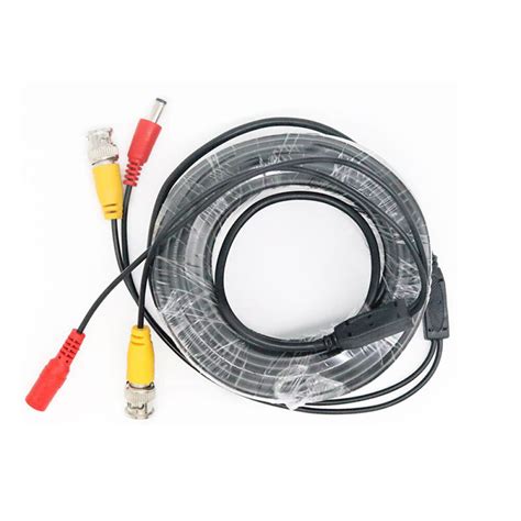 5M 10M 15M BNC Video DC Power Extension Cable Cord For CCTV Security