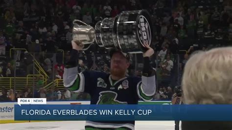 Florida Everblades Win Kelly Cup Youtube