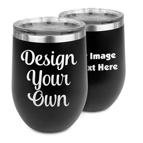 Design Your Own Stemless Wine Tumbler 5 Color Choices Stainless