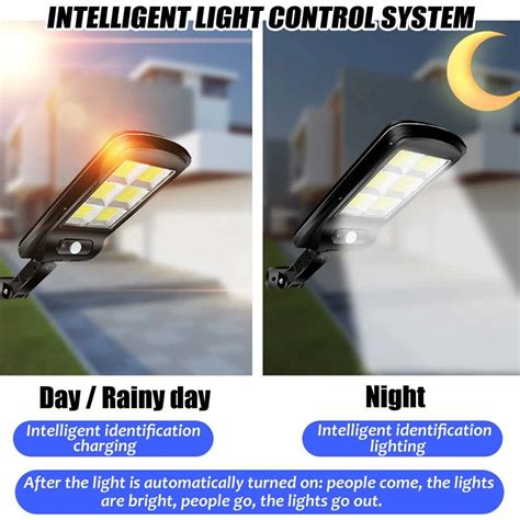 Led de controle remoto luz solar led ao ar livre à prova dwaterproof