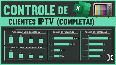 Planilha Iptv Controle De Assinaturas Completa E Muito F Cil De Usar