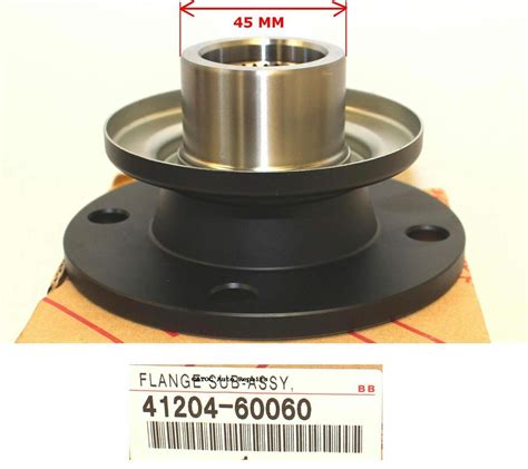 OEM Genuine Diff Flange To Fit Toyota Landcruiser 45 Mm ATOC Auto