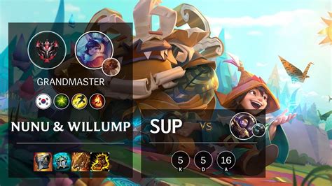 Nunu Willump Support Vs Blitzcrank KR Grandmaster Patch 10 5 YouTube