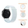 Samsung Galaxy Watch 6 40mm Nylon Bandje Licht Cyaan