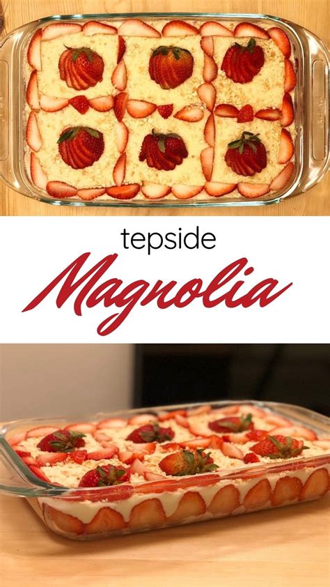 Tepside Magnolia Tatlısı Tarifi nasıl yapılır 6 460 kişinin