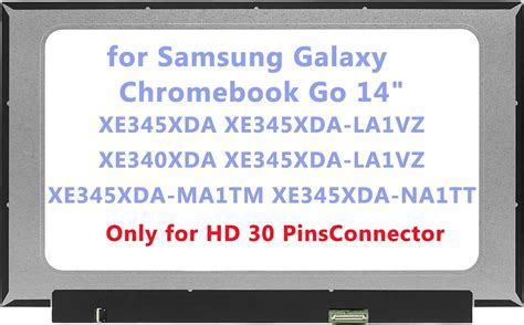 14 0 Replacement For Samsung Galaxy Chromebook Go Xe345xda Xe340xda Xe345xda Ka2uk