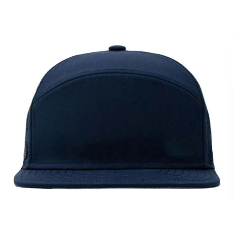 Panel Flat Brim Blank Custom Rubber Logo Melin Luxury Golf Snapback