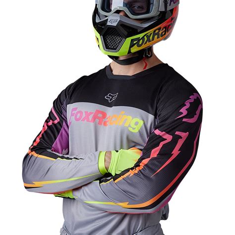 Dres Fox Statk Jersey Steel Grey Dookie Cz