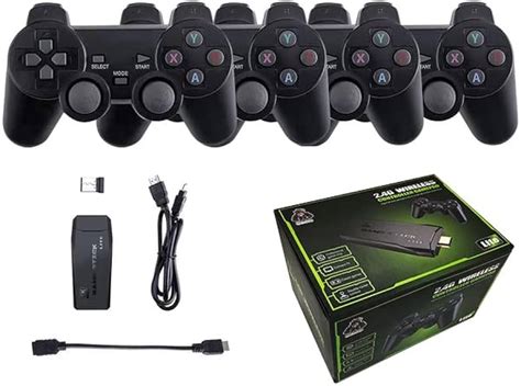 Video Game Stick Retrô 4k ORIGINAL HD 10 MIL Jogos 47 OFF