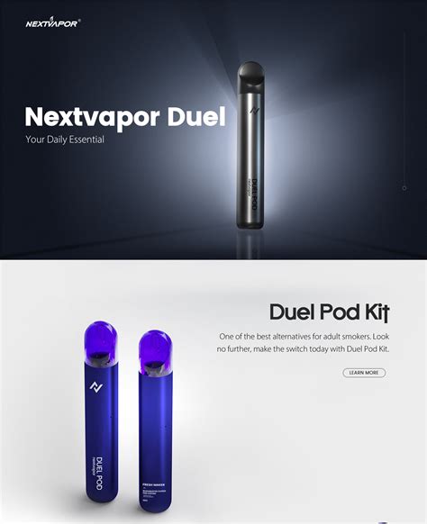 Wholesale Duel Puffs Closed Pod System Factory And Manufacturers