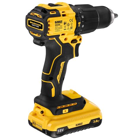 ⭐ Wiertarko Wkrętarka Z Udarem 18v 2x30ah Dewalt Dcd709l2t ⭐