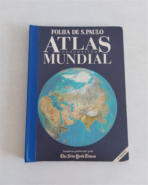 Livro Atlas Geogr Fico Mundial Folha De S O Paulo Livro Livro Atlas