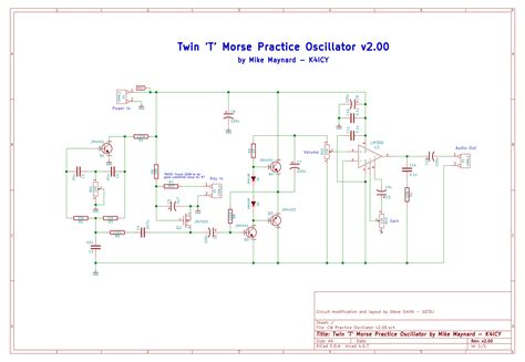 K4icy S Pleasant Code Practice Oscillator