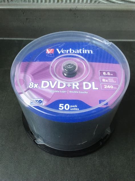 Płyta DVD Verbatim DVD R DL 8 5 GB 50 szt 13085734888 oficjalne