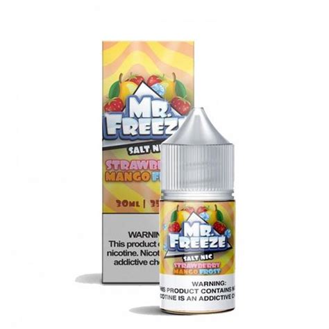 Juice Mr Freeze Strawberry Mango Frost Nic Salt 30ml