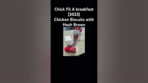 Chick Fil A Breakfast 2023 Youtube