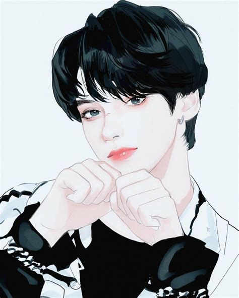 Txt Hueiningkai Fanart In Kpop Fanart Fan Art Anime