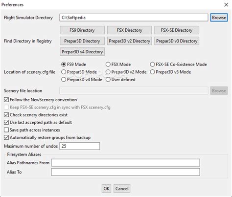 scenery config editor  softpedia
