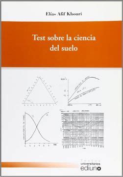 Libro test sobre la ciencia del suelo elías afif khouri ISBN