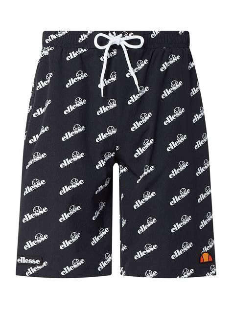 Ellesse Badehose Mit Logo Muster Modell Padua Black Online Kaufen