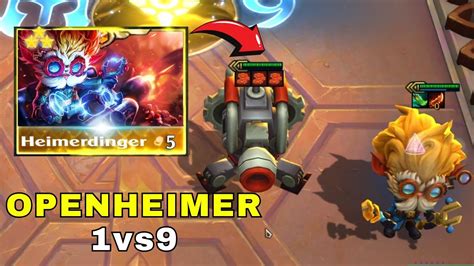 Heimerdinger 1 Vs 9 ⭐⭐⭐ Set 9 Tft Youtube