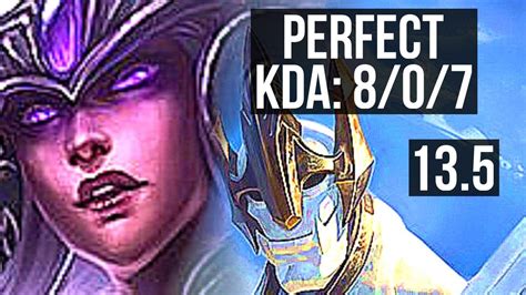 SYNDRA Vs GALIO MID 8 0 7 1 4M Mastery Legendary 300 Games KR