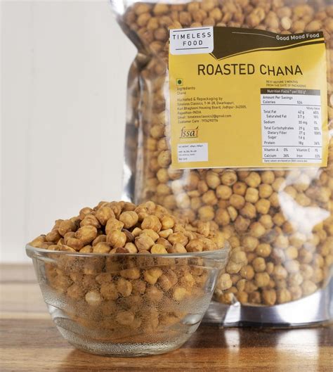 Timeless Food Chickpeas Roasted Chana Without Skin Bhuna Chana