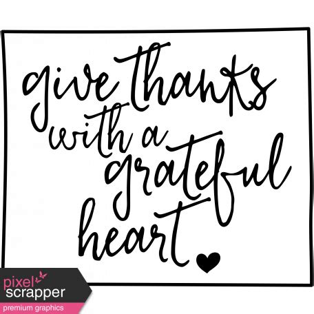 Thankful Harvest Word Art Grateful Heart Graphic By Marisa Lerin