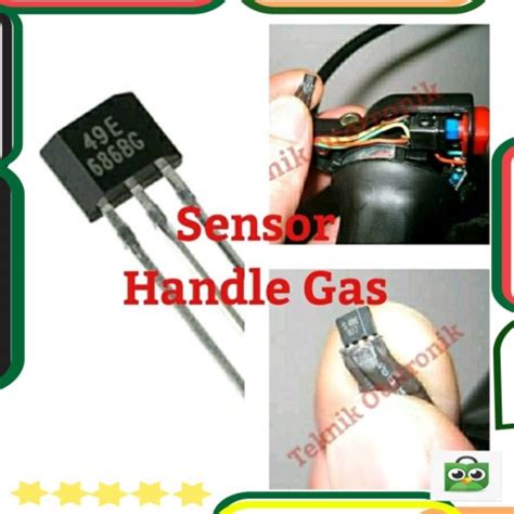 Jual Original Sensor Handle Gas Sepeda Listrik Motor Listrik Molis 49E