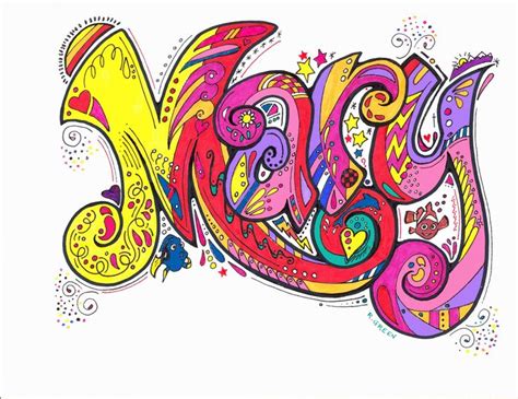 Mary Name Art Pin Easy Doodle Art Name On Pinterest Mary