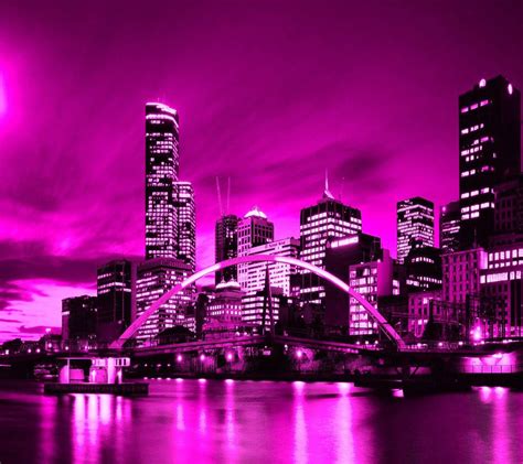 Pink City Sky Wallpapers - Top Free Pink City Sky Backgrounds ...