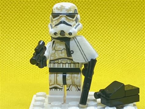 Lego Star Wars Sandtrooper Minifigure Brick Land