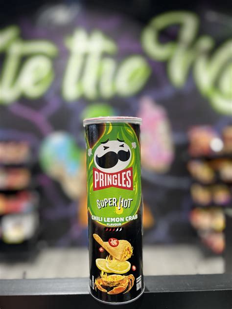 Pringles Super Hot Chili Lemon Crab 110g China Exotic Cravings