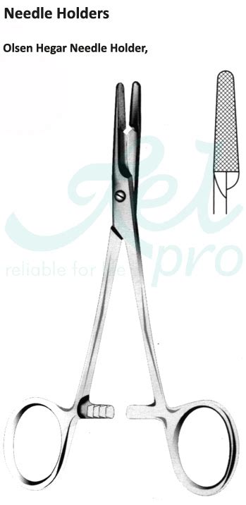 Olsen Hegar Needle Holder - Relpro