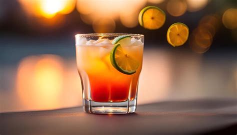 Premium Photo Tequila Sunrise