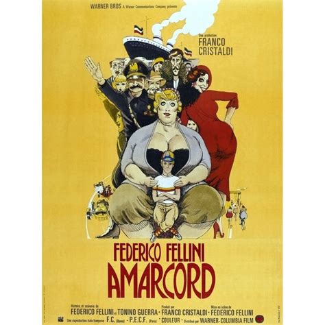 Amarcord French Poster Movie Poster Masterprint In French