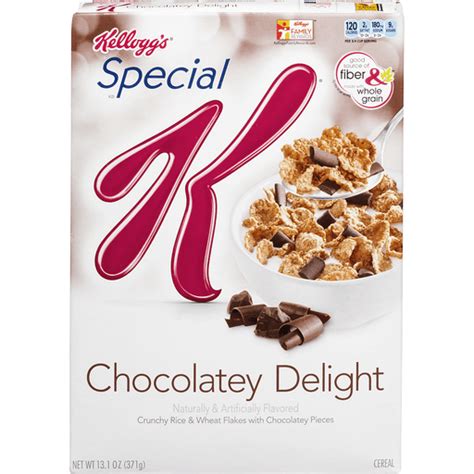 Special K Cereal Breakfast Cereal Chocolatey Delight Cereal Market