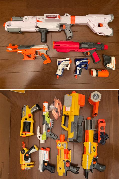 【傷や汚れあり】ナーフ Nerf 12点セット メディエーター デストルーパーブラスター トライアド デプロイ バリケード他 動作確認品