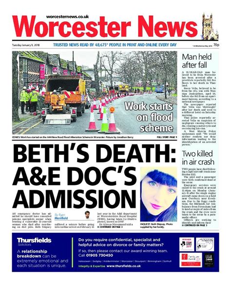 Worcester News Papersdirect