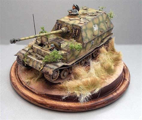 Ferdinand Kursk Panzer Bau De Diorama Milit R Panzer