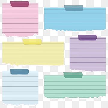 Color Sticky Notes Png Picture Sticky Note Set In Pastel Color Sticky